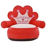 Fauteuil Pouf Prince rouge