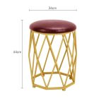 Tabouret Pouf Scandinave