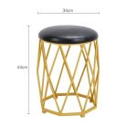 Tabouret Pouf Scandinave