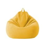 Pouf Poire Ado Jaune