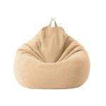 Pouf Poire Ado Khaki