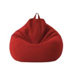 Pouf Poire Ado Rouge