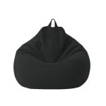 Pouf Poire Ado Noir