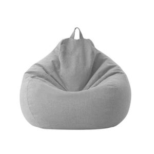 Pouf Poire Ado Gris Clair