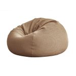 Pouf Poire 100% Coton kaki