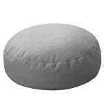 tabouret pouf bas de salon Gris